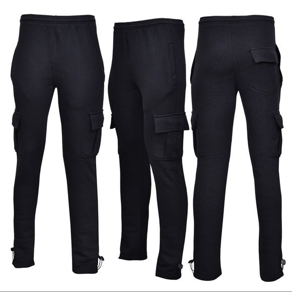 Fleece cargo pants - Picture 1 of 6